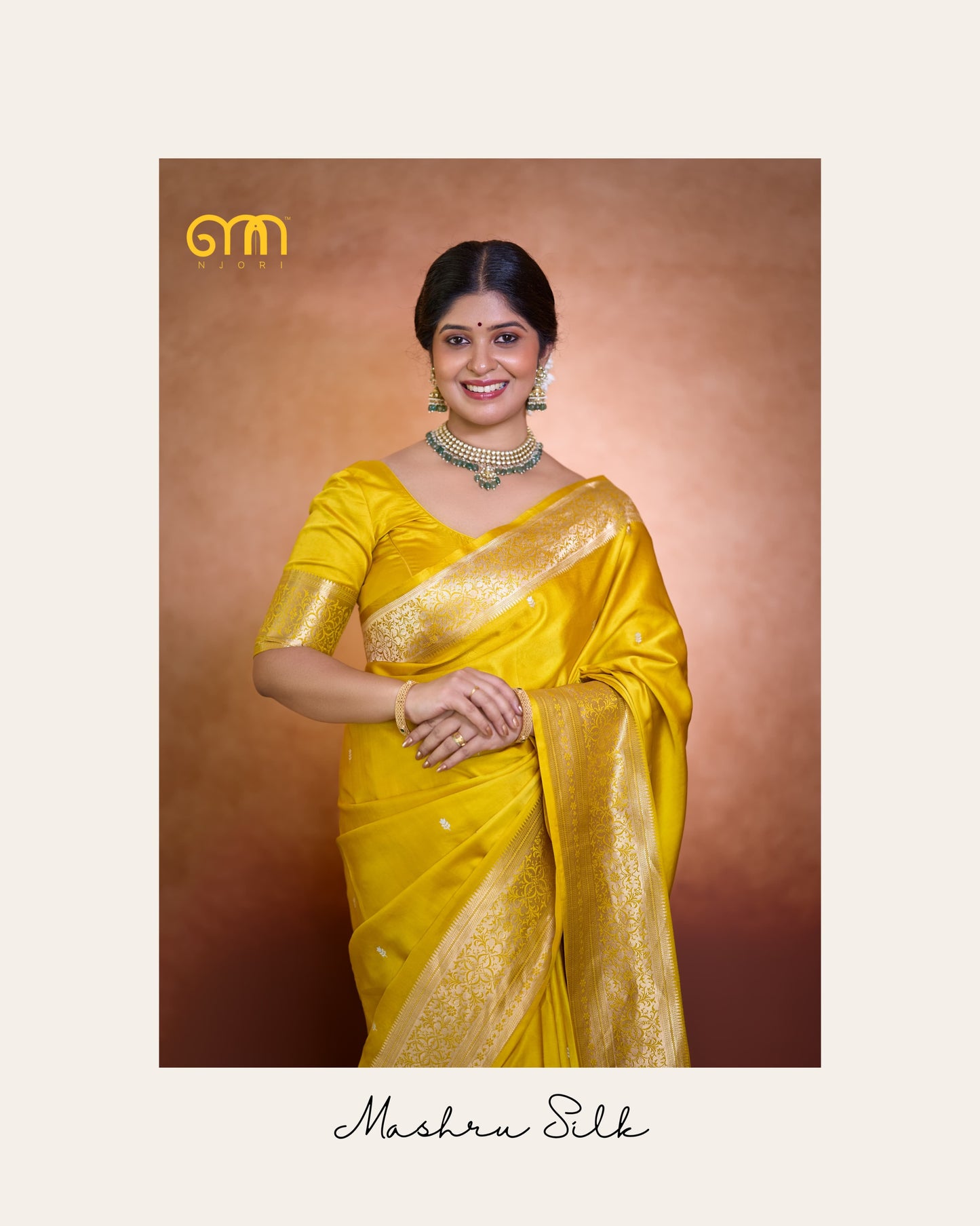 Premium Mashru Silk from Njori - Ideal for Wedding, Festivals and Special Occasions
