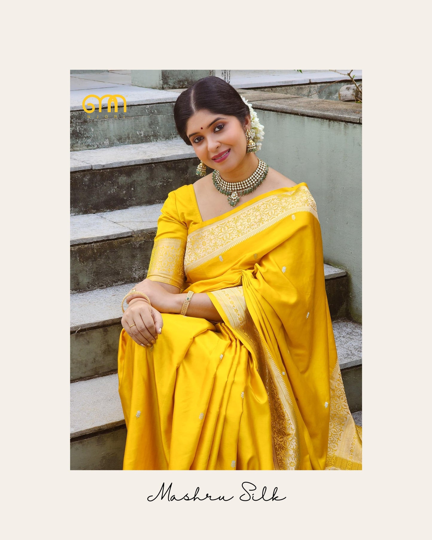 Premium Mashru Silk from Njori - Ideal for Wedding, Festivals and Special Occasions