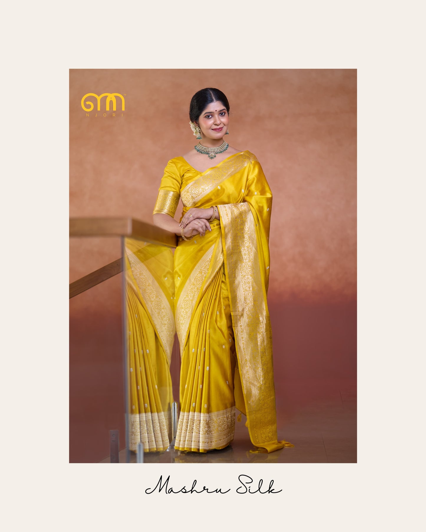 Premium Mashru Silk from Njori - Ideal for Wedding, Festivals and Special Occasions